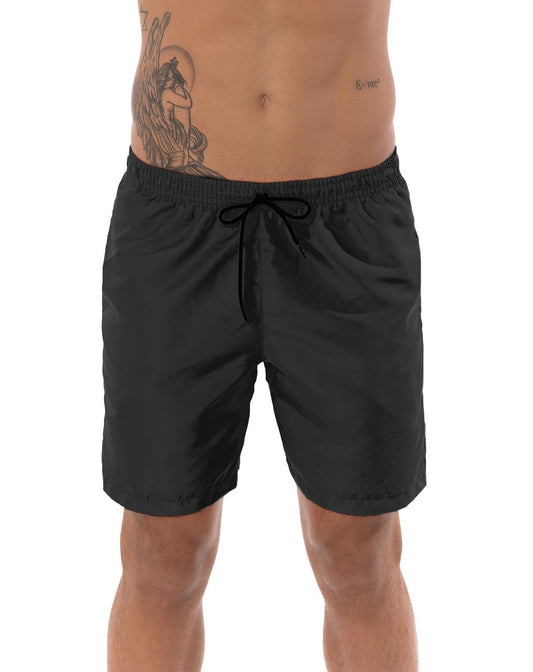 Men's Stretch Training Shorts Black - side