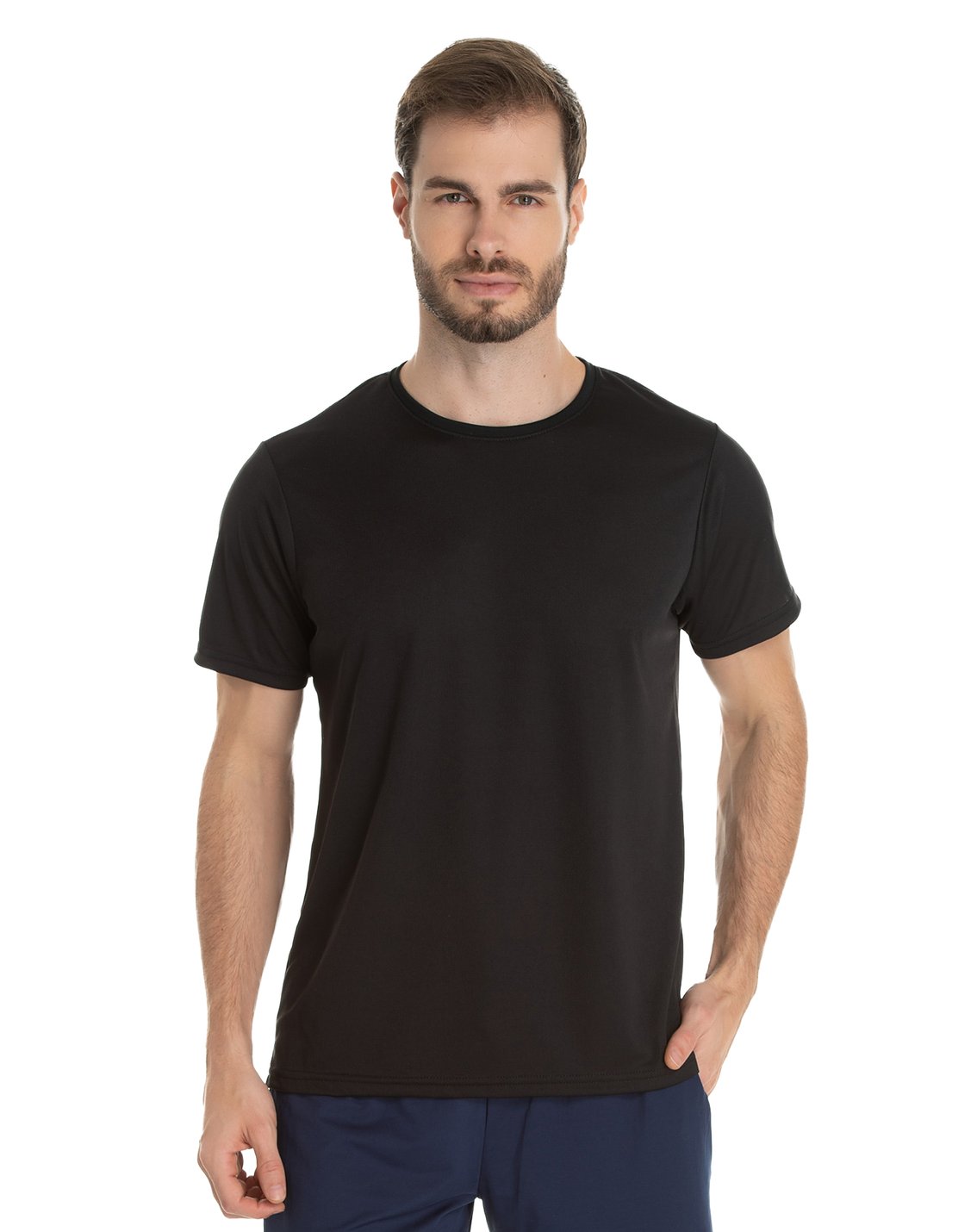 Men's Quick-Dry Performance T-Shirt Black - front