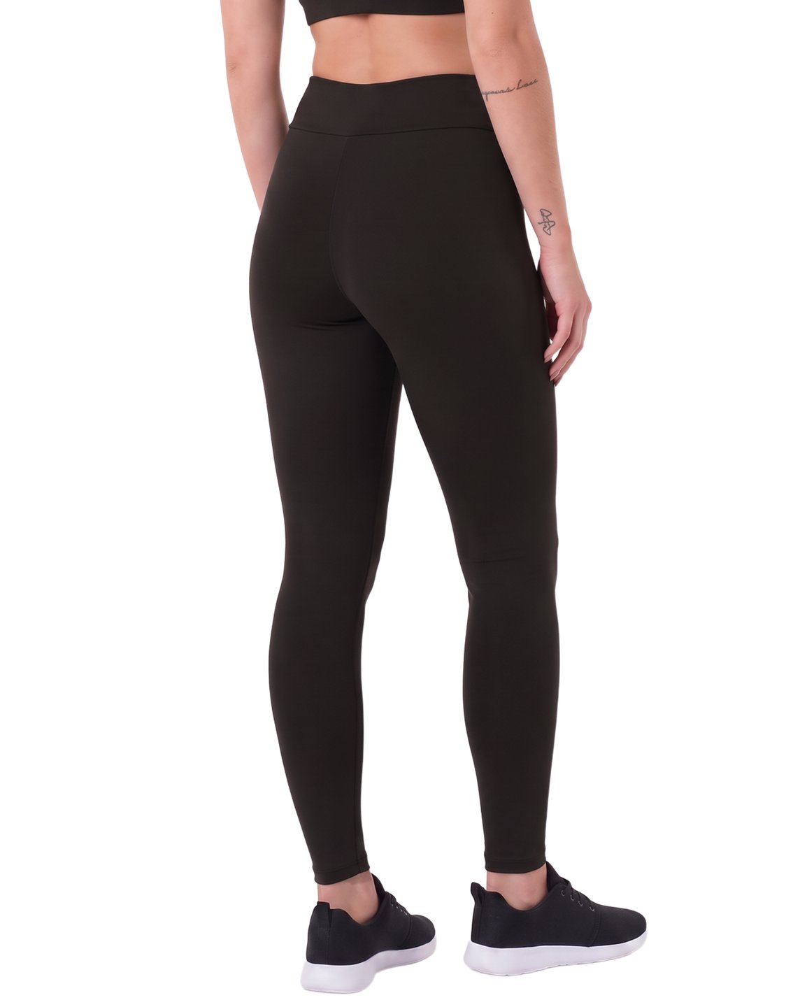 Women's Fitness Leggings Black - back