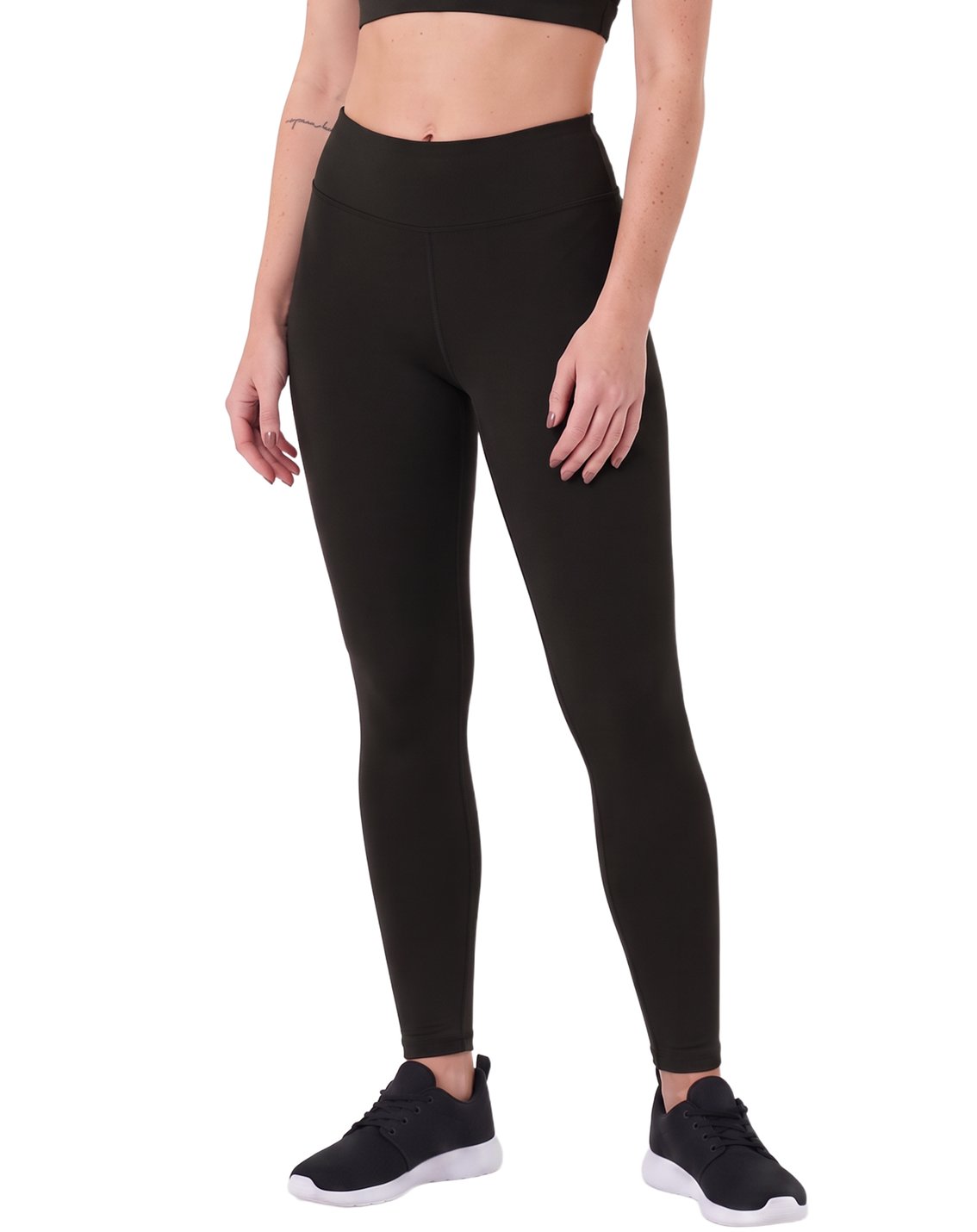 Women's Fitness Leggings Black - front